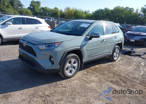 2020 Toyota Rav4 Hybrid Xle z USA, uszkodzony, nr VIN 2T3RWRFV3LW062554